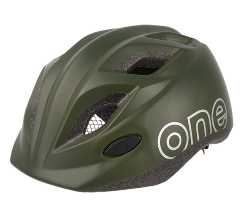 Kask rowerowy dziecięcy ONE Plus Olive Green Bobike