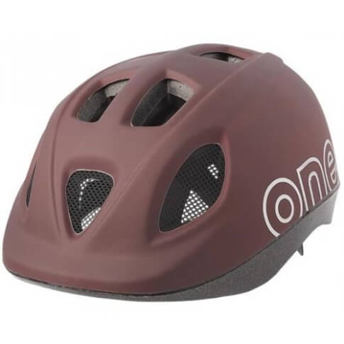 Kask rowerowy dziecięcy ONE Plus Coffee Brown Bobike