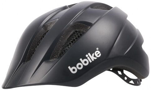 Kask rowerowy dziecięcy Exclusive Plus Urban Grey Bobike