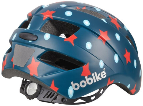 Kask rowerowy dziecięcy Kids Plus Navy Stars Bobike