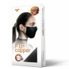 Maska filtrująca w rozmiarze S Mask FU+ Copper black Naroo