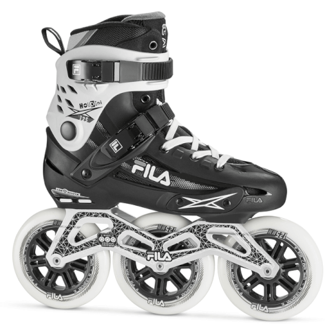 Rolki miejskie do szybkiej jazdy Houdini 125 mm black white Fila Skates