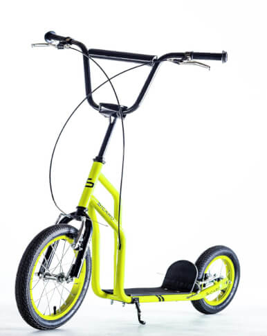 Hulajnoga miejska Kickbike Attivo Giallo 16-12 Sicaro