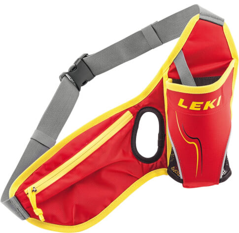 Sportowy pas biodrowy Waistbag red LEKI