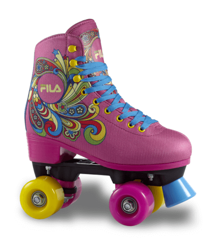 Wrotki damskie do jazdy figurowej Bella pink Fila Skates