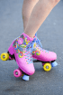 Wrotki damskie do jazdy figurowej Bella pink Fila Skates