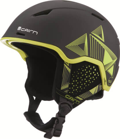 Kask narciarski Infiniti 102 Cairn czarno żółty