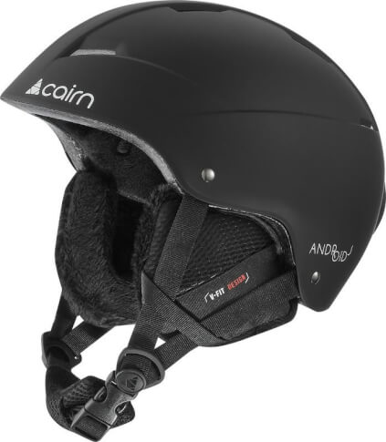 Juniorski kask narciarski Android J 02 Cairn czarny