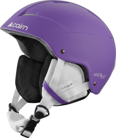 Juniorski kask narciarski Android J 38 Cairn fioletowy