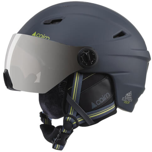 Kask narciarski z szybą Electron Visor CAT3 53 Cairn granatowy