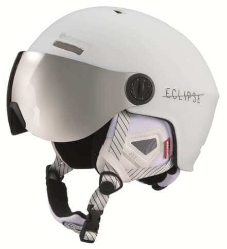 Kask narciarski ratowniczy z szybą Eclipse Rescue 01 Cairn biały