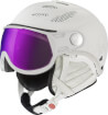 Profesjonalny kask narciarski z szybą Cosmos Evolight NXT 01 White Leather Cairn