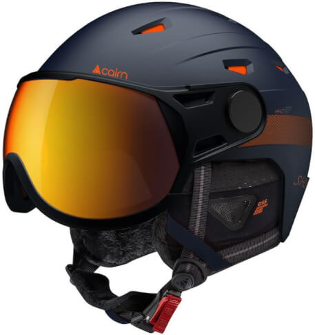 Kask narciarski z szybą Shuffle Visor Evolight NXT 190 Cairn granatowy