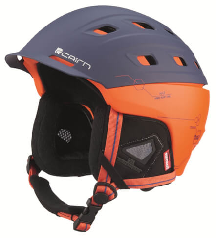 Kask narciarski I-bird Rescue 187 Cairn fioletowy pomarańczowy