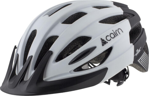 Kask rowerowy Fusion 20 White Black Cairn