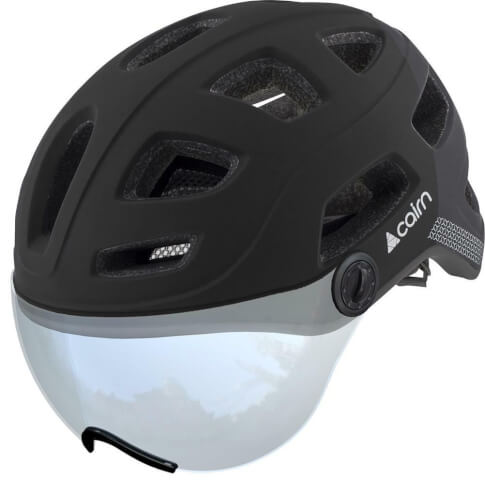 Kask rowerowy Quartz Visor 10 Black Cairn