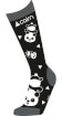 Długie skarpety dziecięce Duo Pack Spirit J Black Panda Cairn