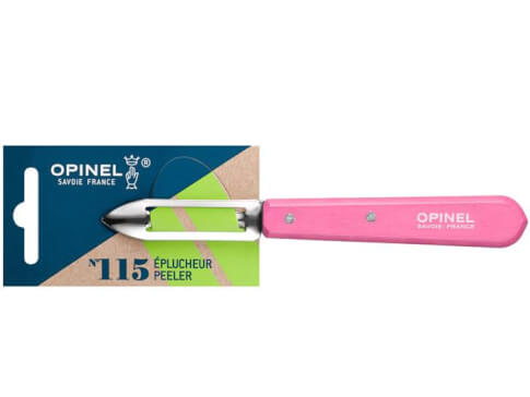 Uniwersalna obieraczka Pop Peelers Pink 115 Opinel