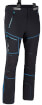 Męskie spodnie skiturowe Lahore pants Milo black / blue zips