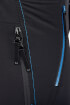 Męskie spodnie skiturowe Lahore pants Milo black / blue zips