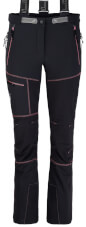 Damskie spodnie skiturowe Lahore Lady pants czarne Milo