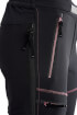 Damskie spodnie skiturowe Lahore Lady pants Milo black / violet zips