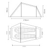 Namiot turystyczny 2 osobowy Coshee 2 SS20 Terra Nova