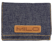 Podróżny portfel Many jeans blue Milo