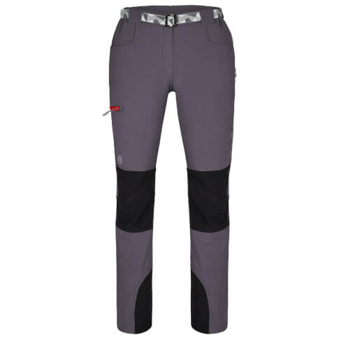 Spodnie trekkingowe Milo Tacul Lady grey / black red zips