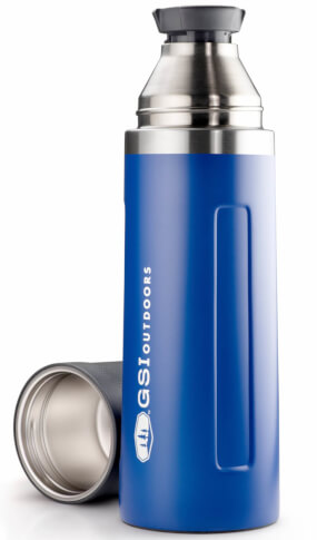 Termos 1 litr Glacier Stainless Vacuum Bottle GSI outdoors Blue
