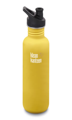 Butelka turystyczna Classic mit Sport Cap 3.0 Lemon Curry matt 800ml Klean Kanteen 