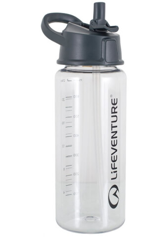 Turystyczna butelka Flip-Top Water Bottle 750ml Clear Lifeventure