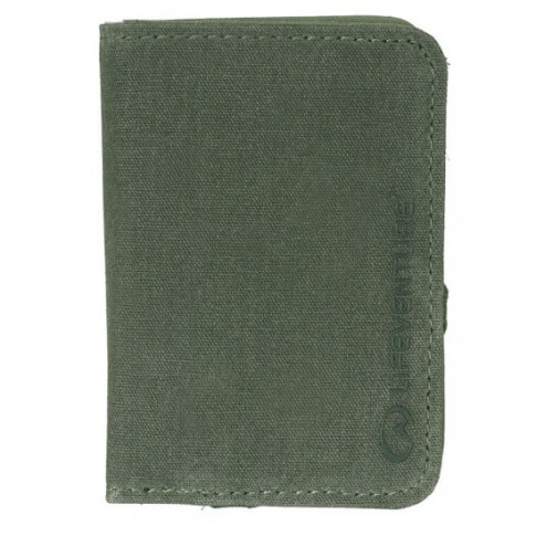 Turystyczny portfel na karty RFID Card Wallet Olive Lifeventure