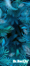 Antybakteryjny ręcznik szybkoschnący XL Blue Palms Dr Bacty