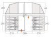 Namiot rodzinny pompowany dla 8 osób Longleat II Air 800XL Vango