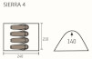 Namiot turystyczny dla 4 osób Sierra 4 Portal Outdoor