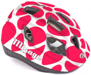 Kask rowerowy Mirage czerwono-biały Author