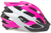 Kask rowerowy Aero X8 różowo(fluo)-biały Author