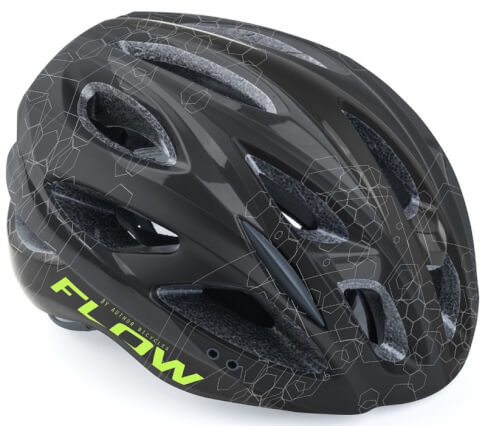 Kask rowerowy Flow X9 czarny mat Author