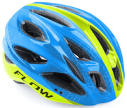 Kask rowerowy Flow X9 niebiesko-żółty(fluo) mat Author