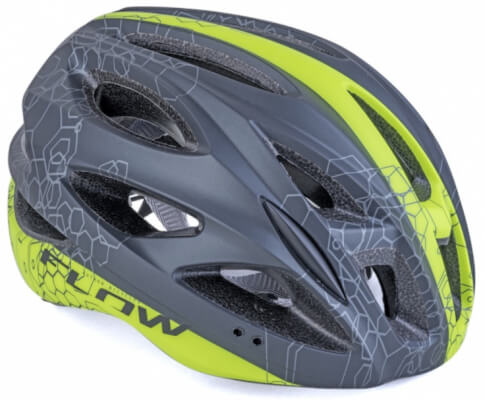 Kask rowerowy Flow X9 czarno-żółty(fluo) Author