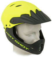 Kask fullface Hot Shot X9 żółto(fluo)-czarny mat Author