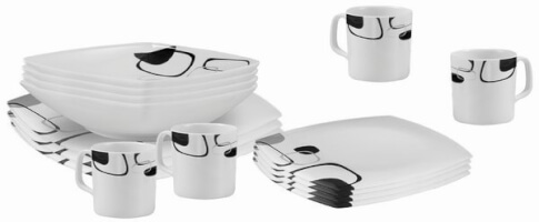 Zestaw obiadowy Melamine Set Enigma Brunner