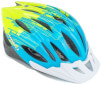 Kask rowerowy Wind Inmold niebiesko-żółty Author