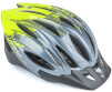 Kask rowerowy Wind Inmold szaro-żółty Author