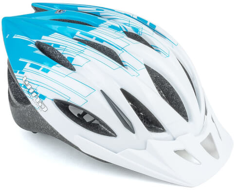 Kask rowerowy Wind Inmold biało-niebieski Author