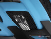 Kask rowerowy z lampką Pulse LED X8 niebieski(fluo) Author