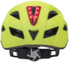 Kask rowerowy z lampką Pulse LED X8 żółty(fluo) Author