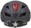 Kask rowerowy z lampką Pulse LED X8 szary Author