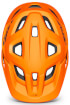 Kask rowerowy Echo pomarańczowy matowy Met